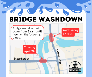 Annual Spring Bridge Washdown
